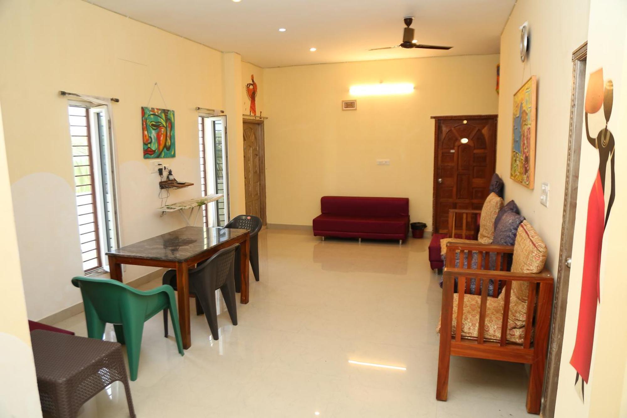 Blissful Haven Art House - Near Entrance To Auroville Luaran gambar